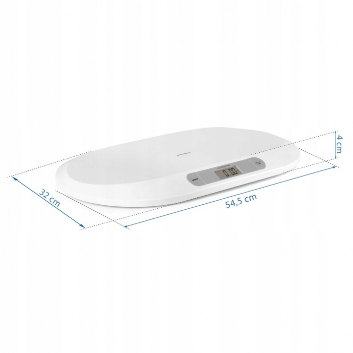 Cantar Electronic Berdsen BW-141 Alb, 20kg - imagine 3