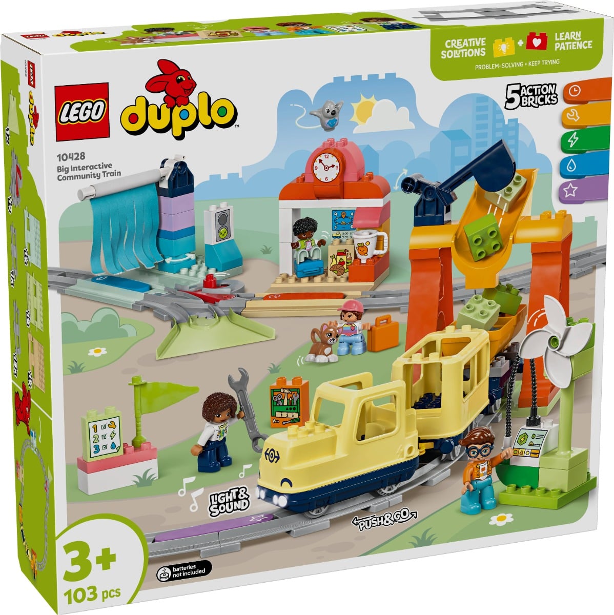 LEGO® DUPLO® Tren Comunitar Interactiv 10428