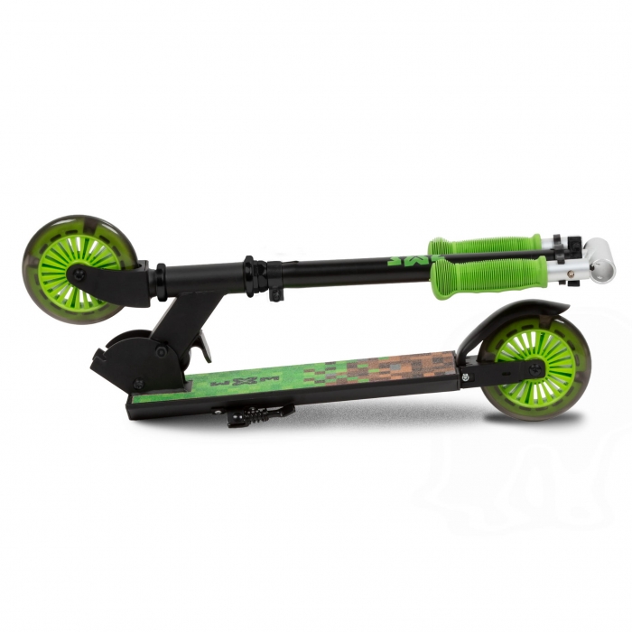Trotineta WXM Skipo Game, Pliabila, Aluminiu, 2 Roti LED - imagine 4