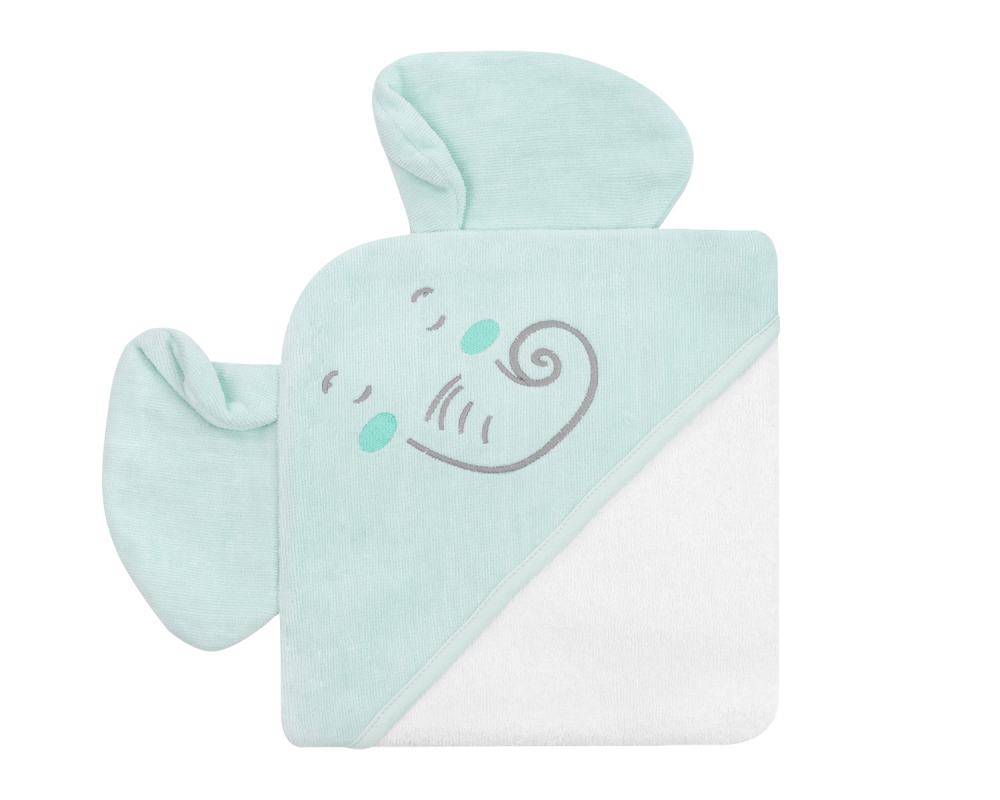 Prosop cu gluga KikkaBoo 100% Bumbac, 90x90cm - imagine 4
