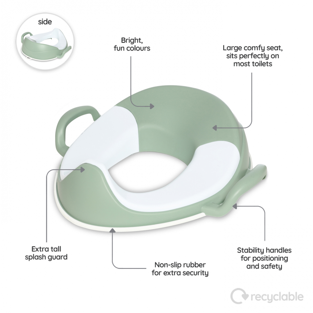 My Trainer Seat Reductor Toaletă Verde - imagine 3