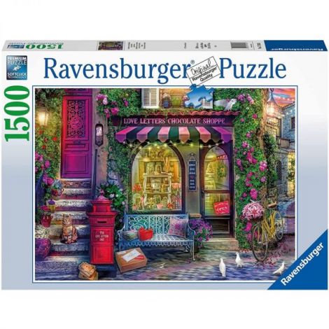 Puzzle Magazin Ciocolată Ravensburger 1500 piese - imagine 2