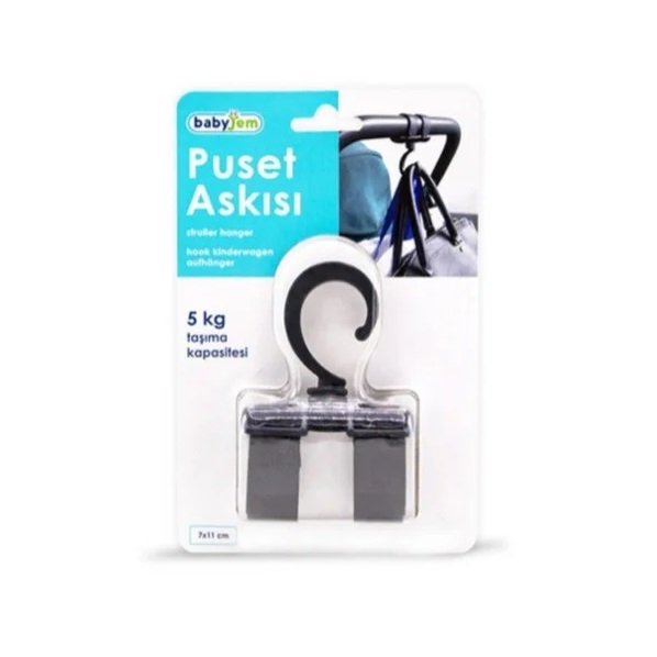 Carlig multifunctional BabyJem pentru carut - imagine 6