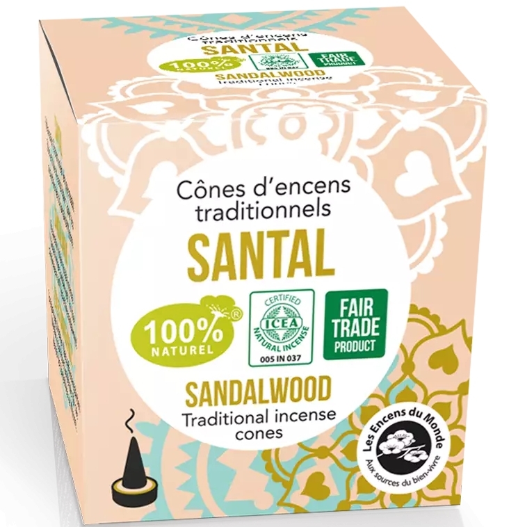 Conuri Parfumate Santal Aromandise 12 Buc - imagine 6