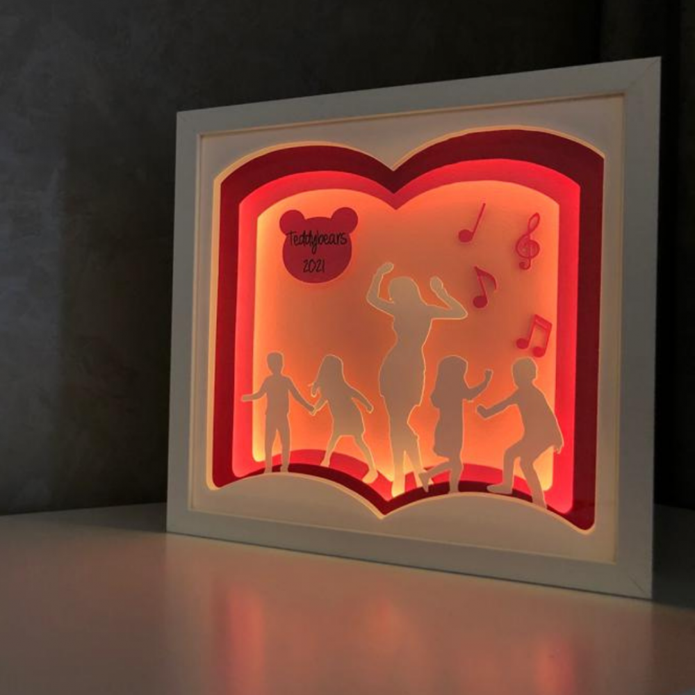 Tablou Luminos Învățătoare | Noorhandmadeatelier