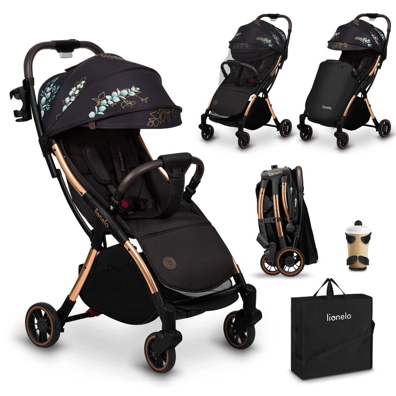 Carucior Lionelo Julie One Golden Moments 0-22 kg - imagine 2