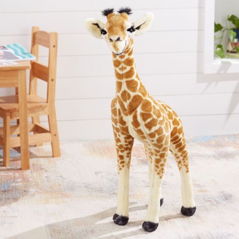 Plus Girafa Gigant Melissa & Doug, 84 cm - imagine 4