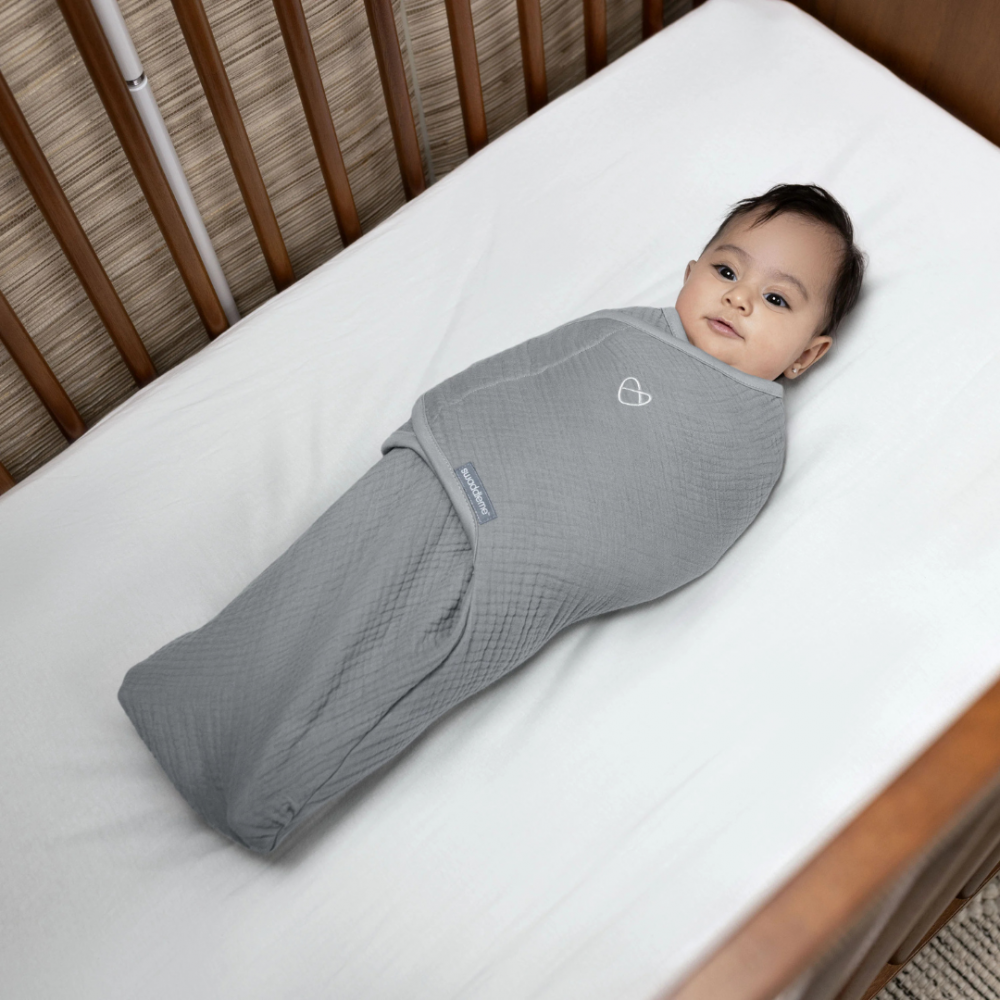 Ingenuity Swaddle Me Muslin 0-3 luni - imagine 3