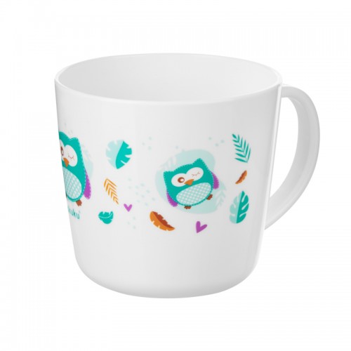 Cana Akuku Bufnița 250 ml, Fără BPA - imagine 3