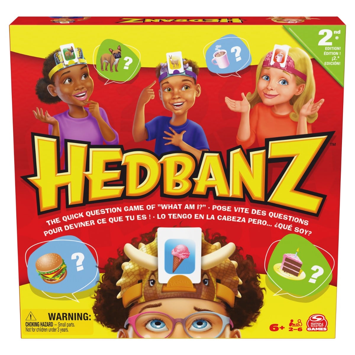 Hedbanz Joc de Societate Distractiv pentru Familie