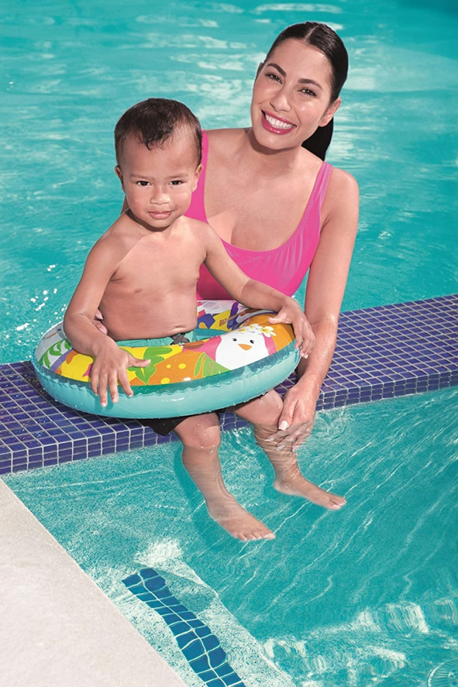 Colac Gonflabil Delfin Bestway, 51 cm - imagine 3