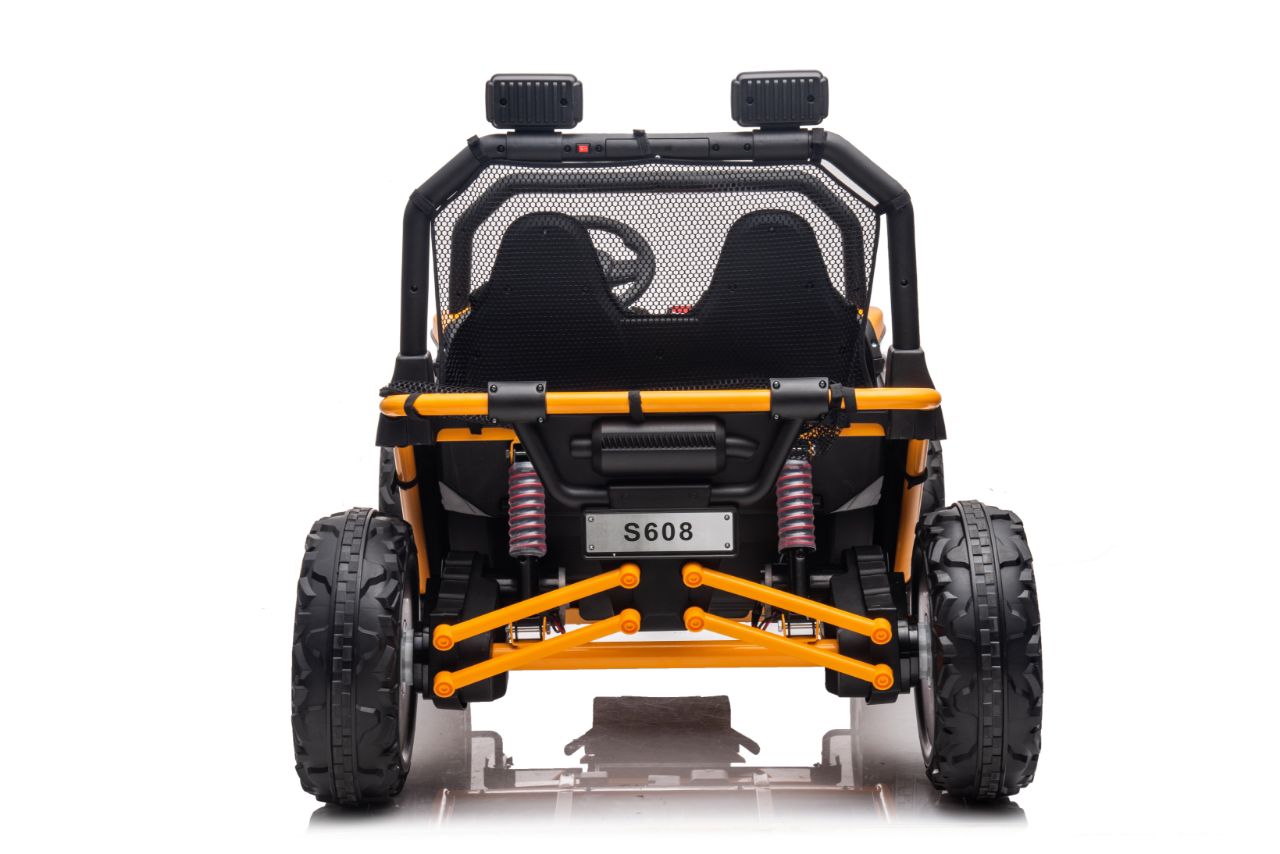 UTV Electric 24V 4x4 Bugy Speed Galben | Autokids - imagine 5