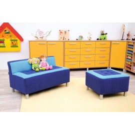 Canapea Albastră Premium Moje Bambino | Confort & Stil - imagine 3