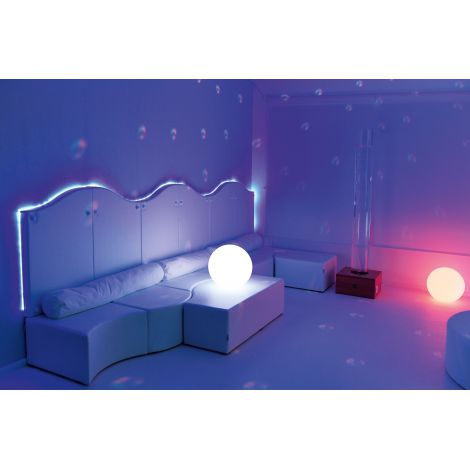 Set 2 Spătare Pufuri Albe Moje Bambino - imagine 5