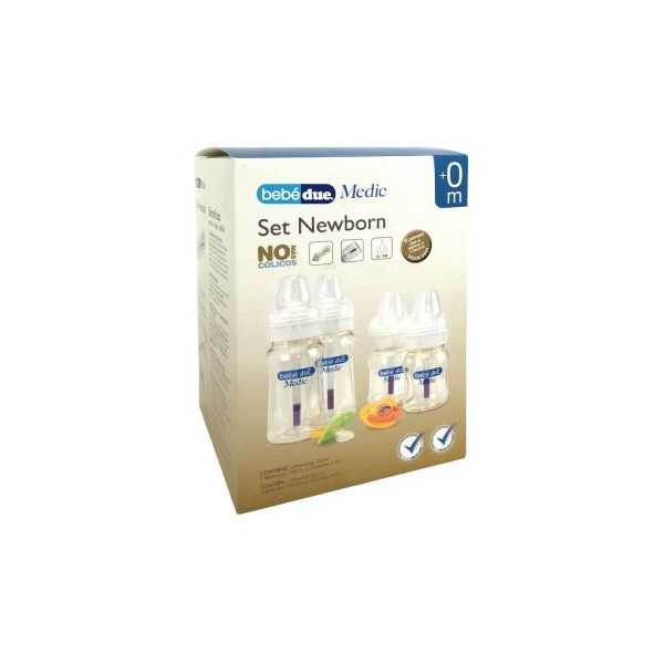 Set 2 biberoane + suzete Bebedou Nou-nascuti - imagine 3