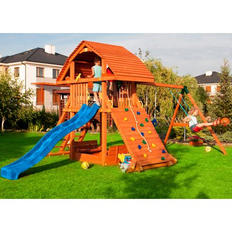 Complex Joacă Fungoo Giant cu Leagane și Tobogan - imagine 10