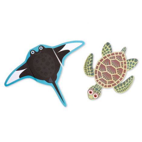 Învață să decupezi Viața Marină Melissa & Doug - imagine 4