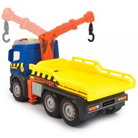 Camion Tractare Mercedes Dickie Toys cu Masinuta - imagine 3