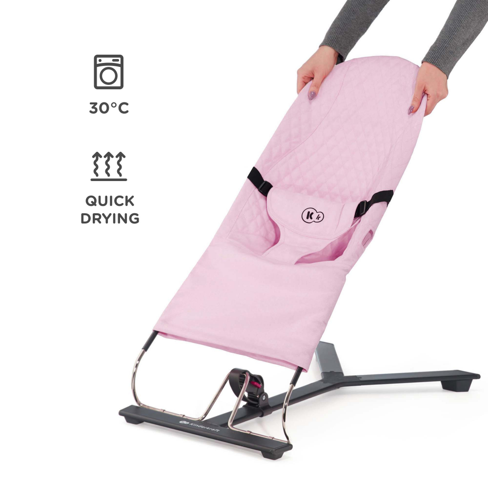 Balansoar Kinderkraft Mimi Pink Confortabil - imagine 5
