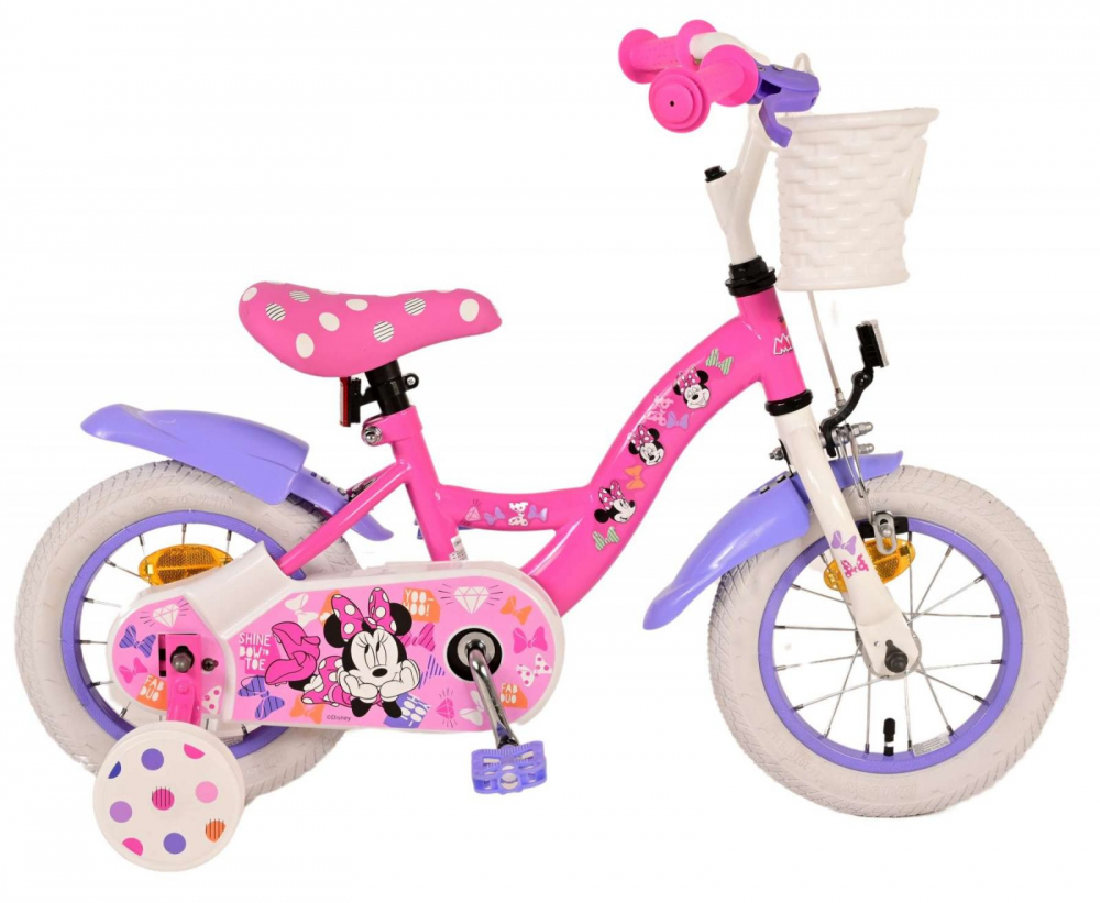 Bicicleta EL Minnie Mouse 12 inch - imagine 5