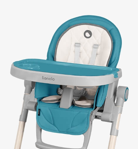 Scaun de masă pliabil Lionelo Cora Ocean, reglabil - imagine 12