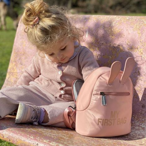 Childhome My First Bag Roz - Rucsac copii spațios - imagine 5