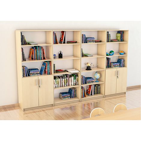 Set Expo 7 Moje Bambino - Mobilier școlar mesteacan - imagine 2