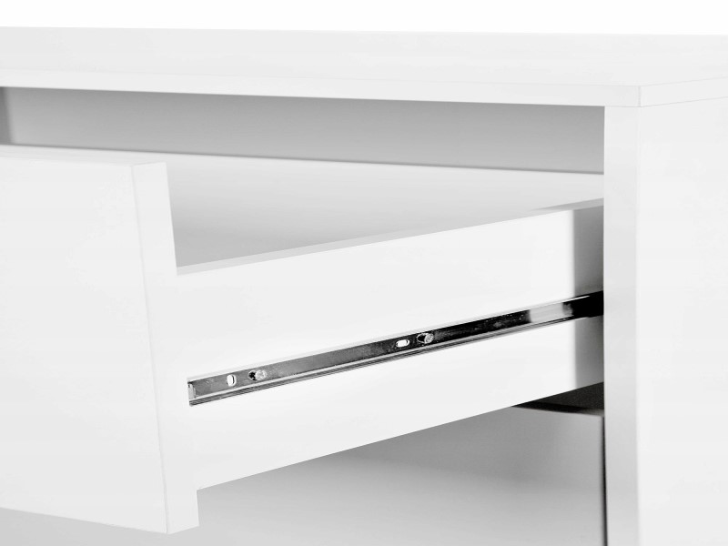 Set Mobilier Copii Klups Nati Alb-Gri | Patut și Comodă - imagine 5