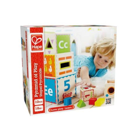 Piramida Hape Educativa din Lemn - imagine 2