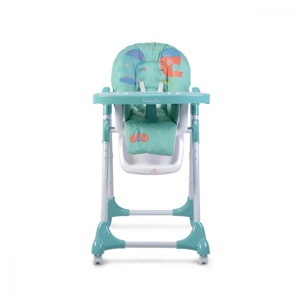 Scaun de masa Moni Kimchi Turquoise, Antiderapant - imagine 2