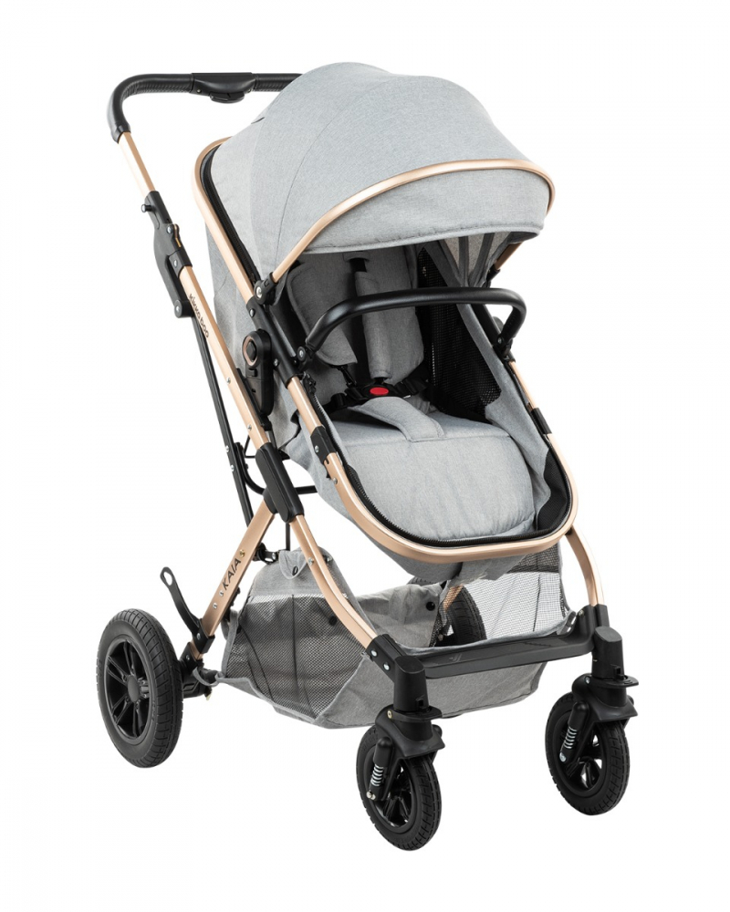 Carucior 3 in 1 Kikkaboo Kaia, Gri - imagine 9