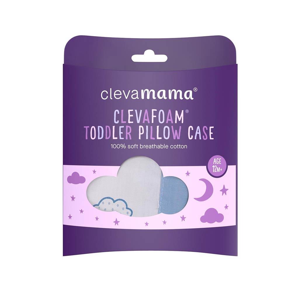 Față de pernă Clevamama albastră, +12 luni - imagine 4