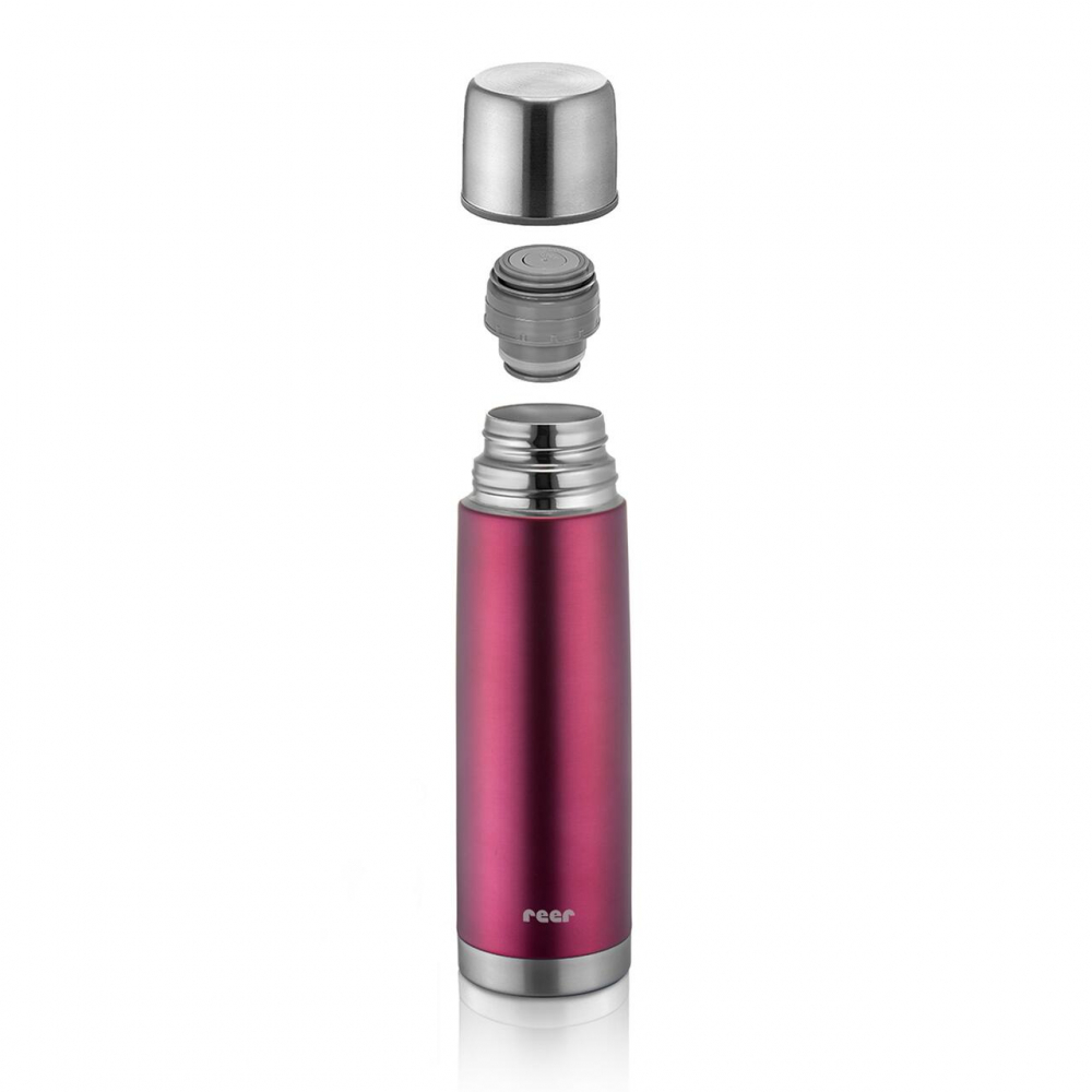 Sticla termos Reer ColourCup 450 ml Rosu - imagine 6