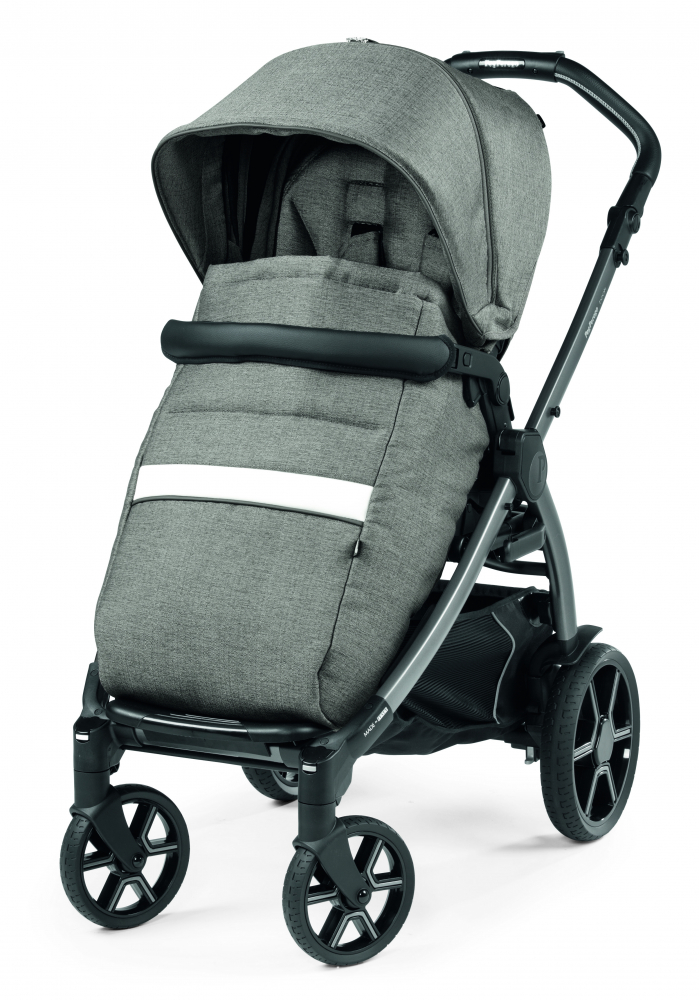 Carucior 3 in 1 Peg Perego Book Lounge, Gri, 0-22kg - imagine 7