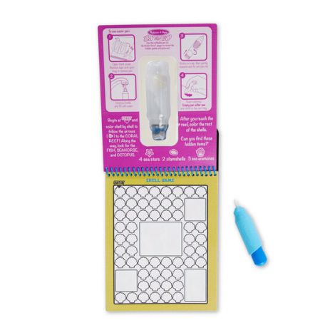 Melissa & Doug Carnet Apă Magică Labirint Subacvatic - imagine 2