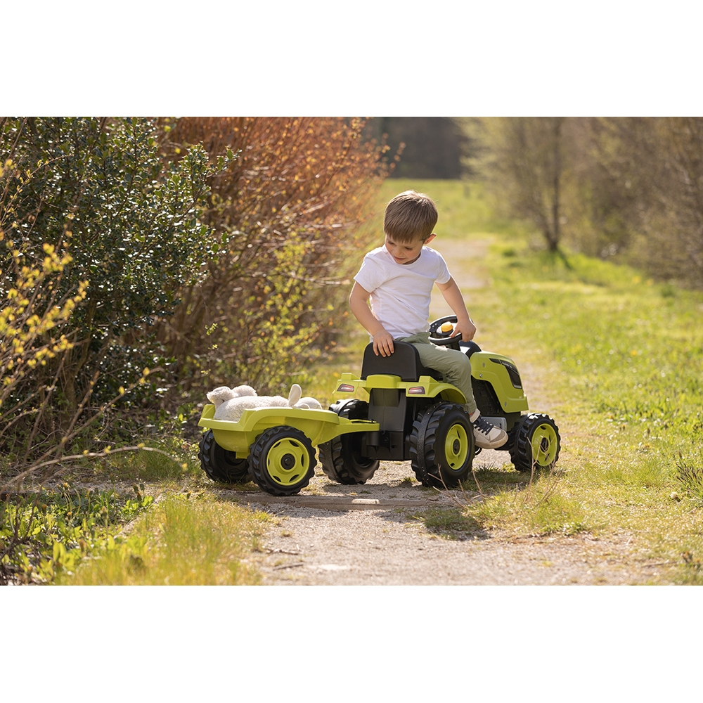 Tractor cu pedale Smoby Farmer XL și remorcă - imagine 6