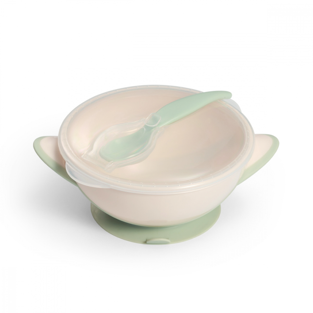 Baby Ono Castron cu Ventuză Verde - Hranire Sigură - imagine 6