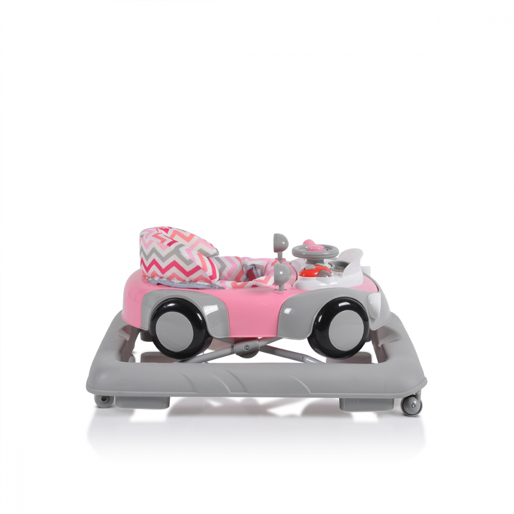 Premergator Cangaroo Shelby Pink, cu jucarie muzicala - imagine 6