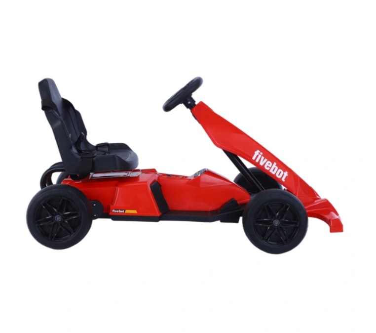 Kart Electric FiveBot Red, 12V, Drift & Sunet - imagine 2