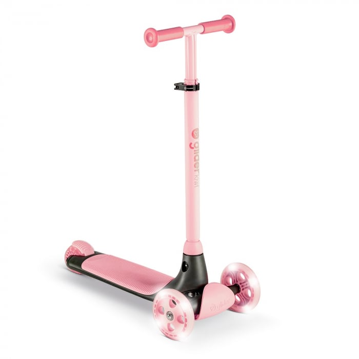 Yvolution Y Glider Kiwi - 3 Roti LED Resigilat
