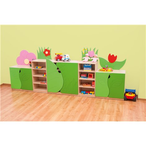 Set Moje Bambino Pajistea cu flori - Mobilier Gradinita - imagine 2