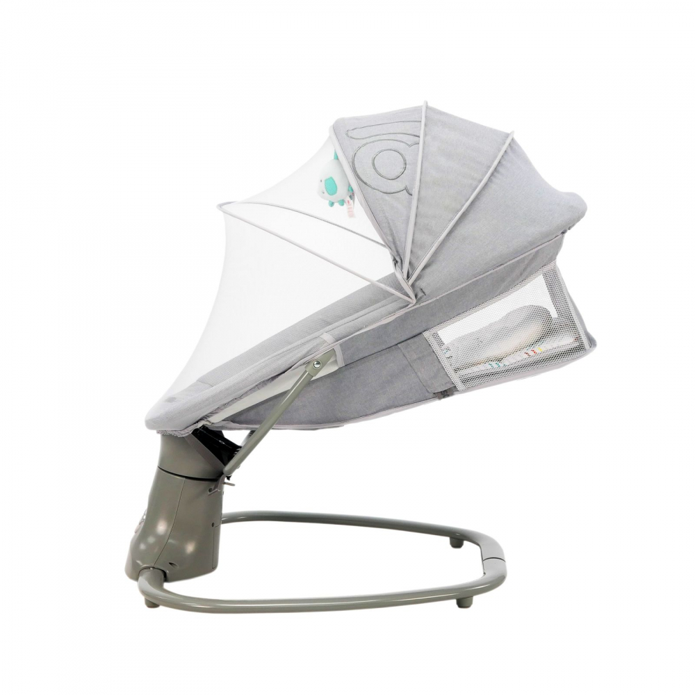 Balansoar Electric Asalvo Khalo Gri, 0-3 Ani - imagine 2