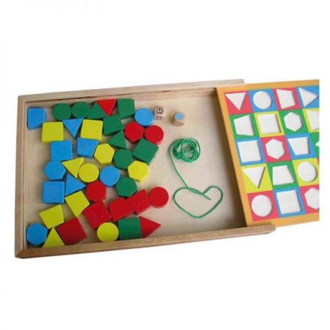 Colorama Viga - Joc educativ lemn forme și culori - imagine 2