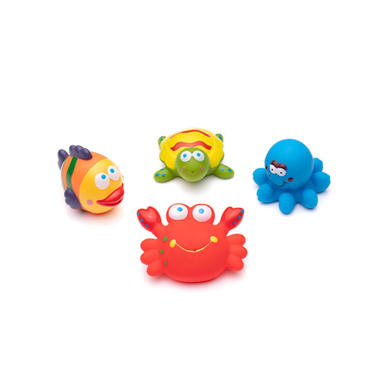 Plasa baie Fillikid cu ventuze și figurine - imagine 4
