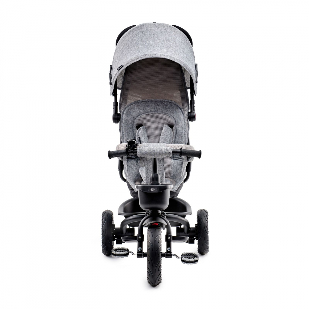 Kinderkraft Aveo Light Grey - Tricicleta Evolutiva 9 luni-5 ani - imagine 4