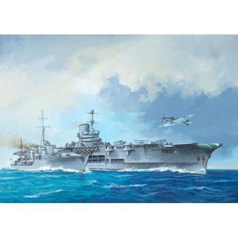 Set Machete HMS Ark Royal si Tribal Class Revell