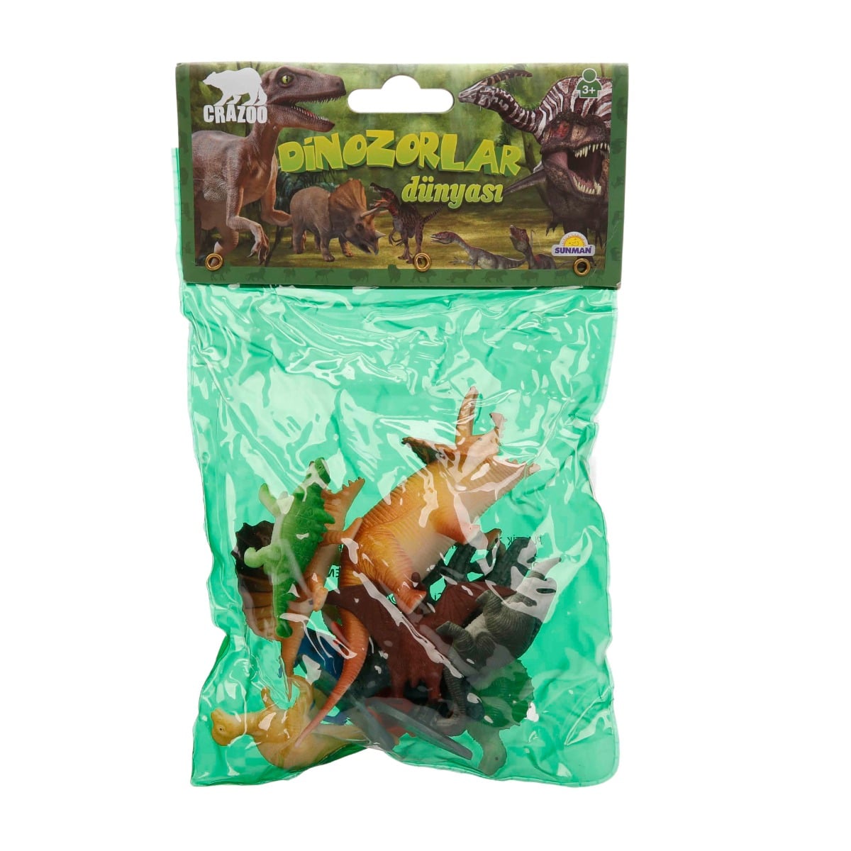 Set Figurine Dinozauri Crazoo | Jucărie Educativă