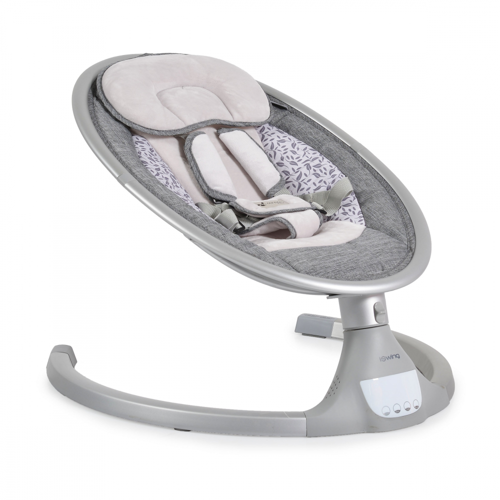 Leagan Electric Cangaroo ISwing Silver, 5 Viteze, Telecomanda - imagine 2