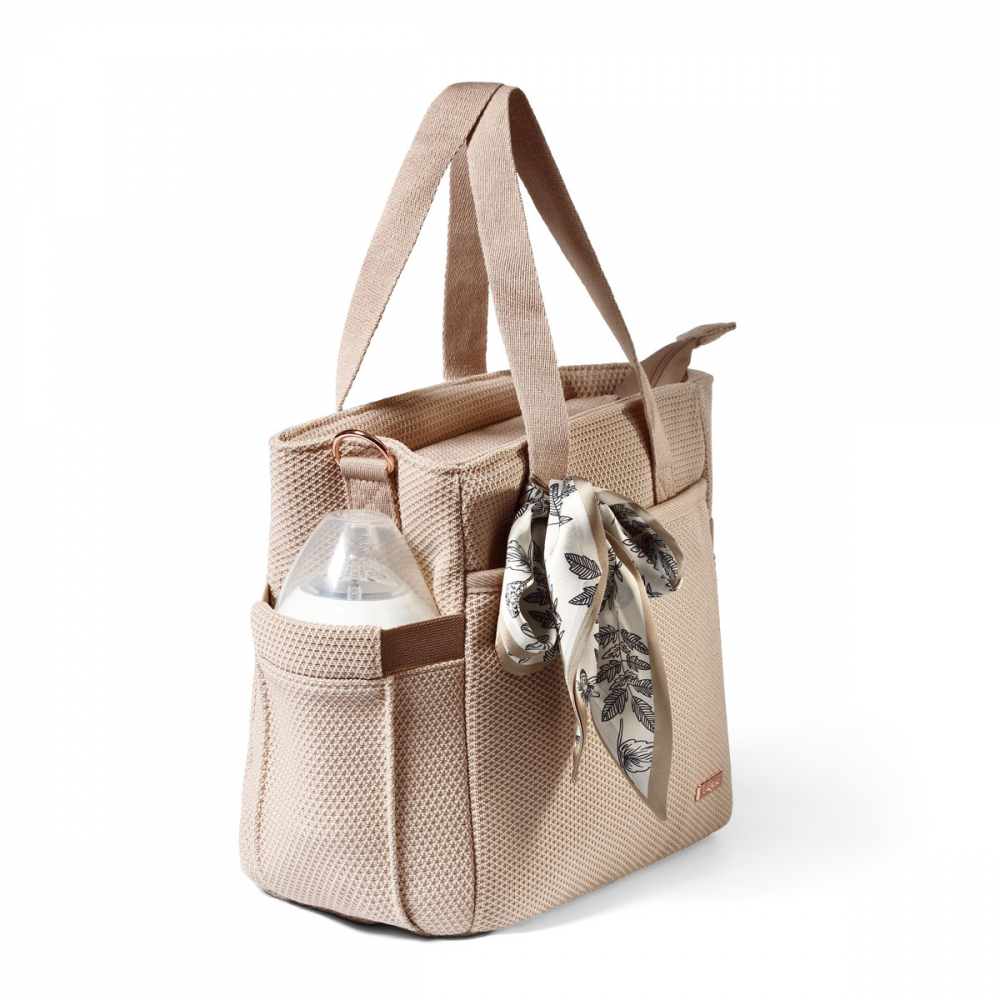 Geanta Carucior Babyono Carmen Bej | Practica si Chic - imagine 7