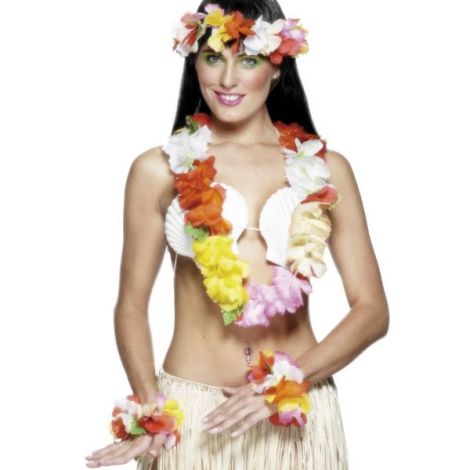Set Hawaii Multicolor Widmann 128 cm